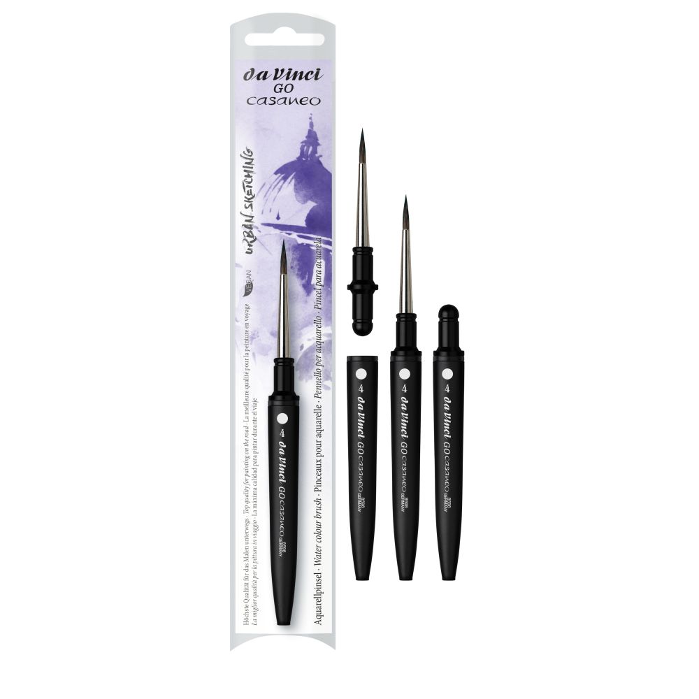 DA VINCI GO CASANEO TRAVEL WATERCOLOUR BRUSH ROUND