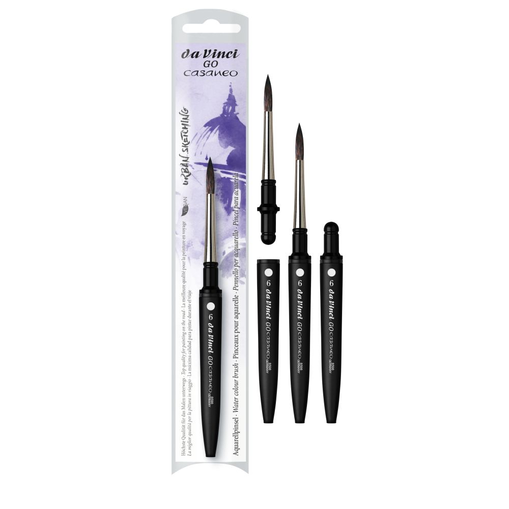 DA VINCI GO CASANEO TRAVEL WATERCOLOUR BRUSH ROUND