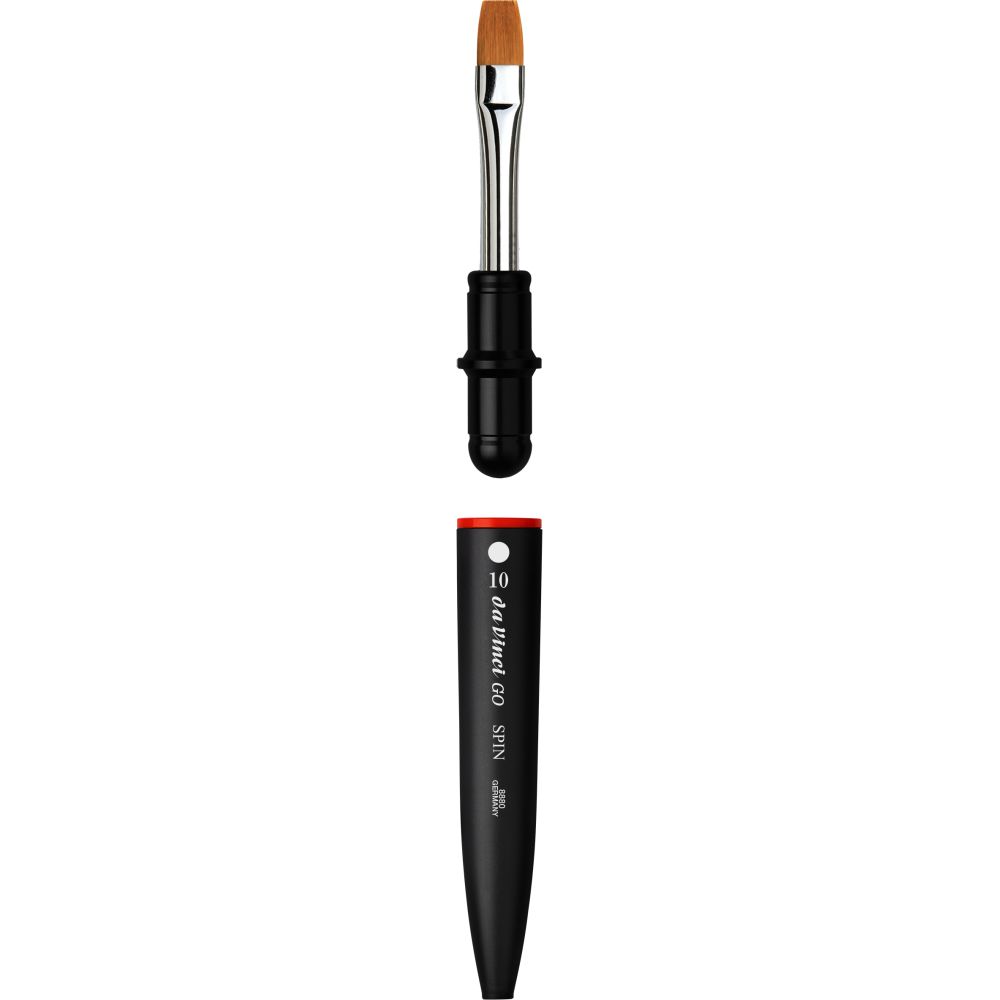 DA VINCI GO SPIN TRAVEL WATERCOLOUR BRUSH FLAT
