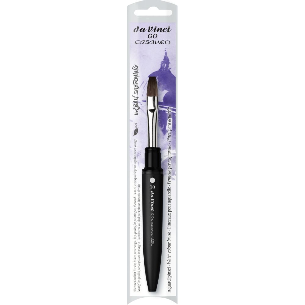 DA VINCI GO CASANEO TRAVEL WATERCOLOUR BRUSH FLAT