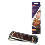 Derwent Coloursoft Pencil Tin Skintone Set 6 SET