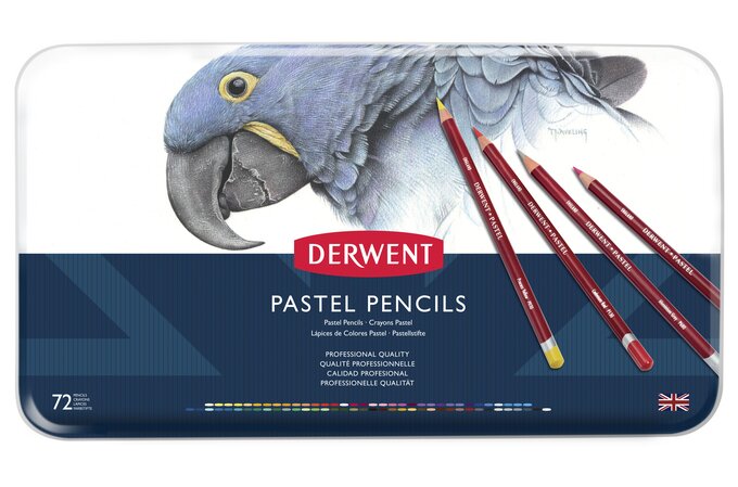 Derwent Pastel Pencil Tin Set 72 SET