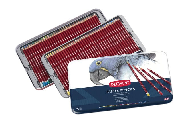 Derwent Pastel Pencil Tin Set 72 SET