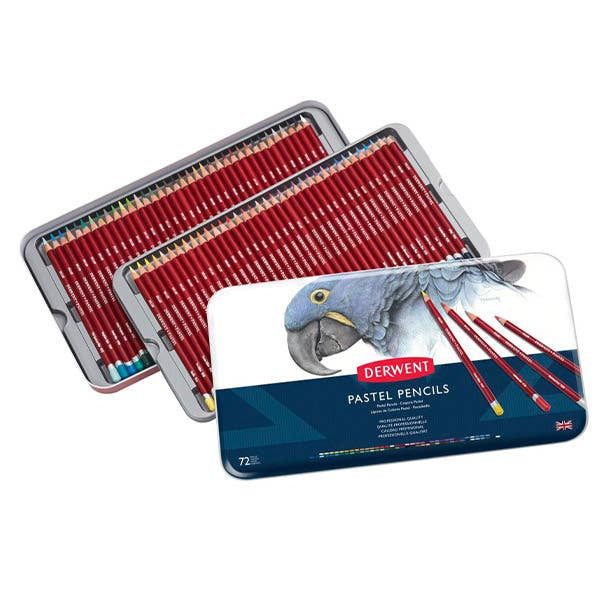 Derwent Pastel Pencil Tin Set 72