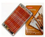 Derwent Drawing Pencil Tin Set 12 SET