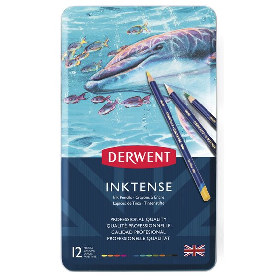 Derwent Inktense Watersoluble Pencil Set 12 SET