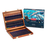 Derwent Inktense Watersoluble Pencil Wooden Box Set 48