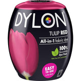 Dylon Fabric Machine Dye Pods Tulip Red 350g