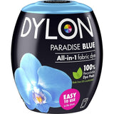Dylon Fabric Machine Dye Pods Paradise Blue 350g