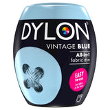 Dylon Fabric Machine Dye Pods Vintage Blue 350g