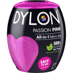Dylon Fabric Machine Dye Pods Passion Pink 350g