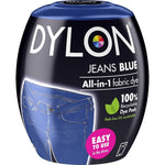 Dylon Fabric Machine Dye Pods Jeans Blue 350g