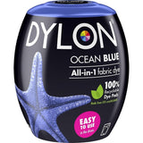 Dylon Fabric Machine Dye Pods Ocean Blue 350g