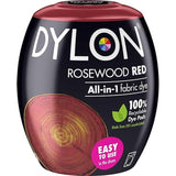 Dylon Fabric Machine Dye Pods Rosewood Red 350g