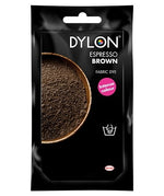 Dylon Fabric Hand Dye Espresso Brown (Was Dark Brown) 50g