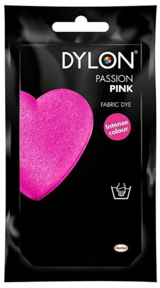 Dylon Fabric Hand Dye Passion Pink (Was Flamingo Pink) 50g