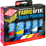 ESSDEE FABRIC PRINTING INK SET 5