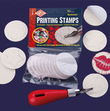 Essdee Self Adhesive Lino Stamp Packet 10