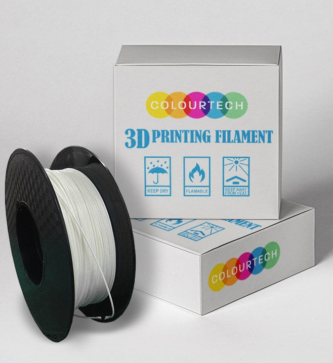 ABS 3D Printing Filament 1kg Roll White 1.75mm