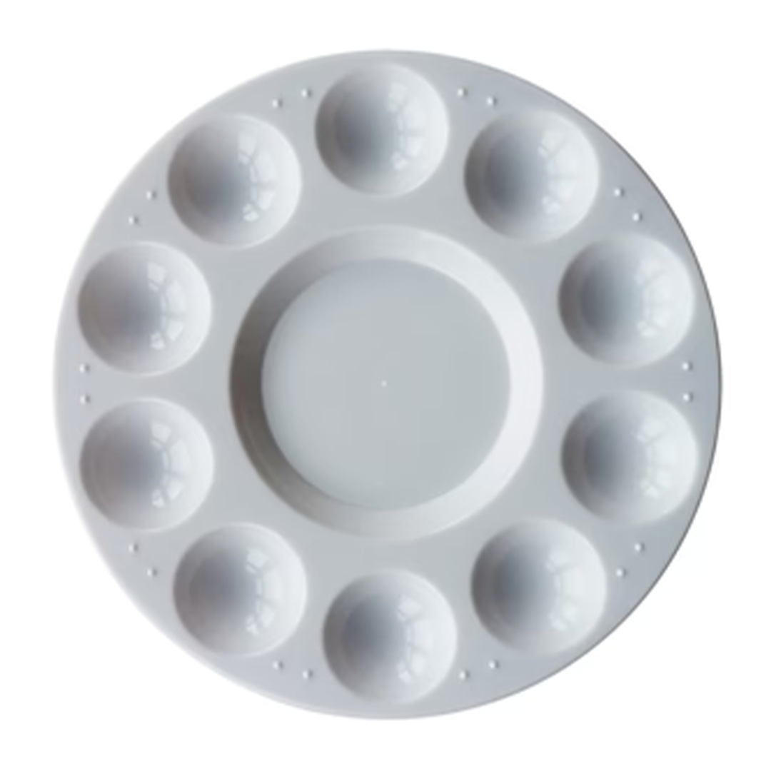 EXPRESSION 11 WELL ROUND PLASTIC PALETTE