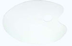 Expression Flat Oval Plastic Palette