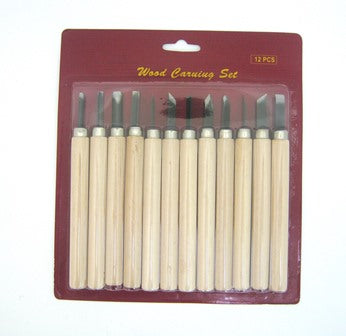 Expression Wood Carving Set Set 12