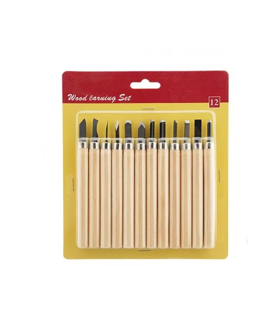 Expression Wood Carving Set Set 12