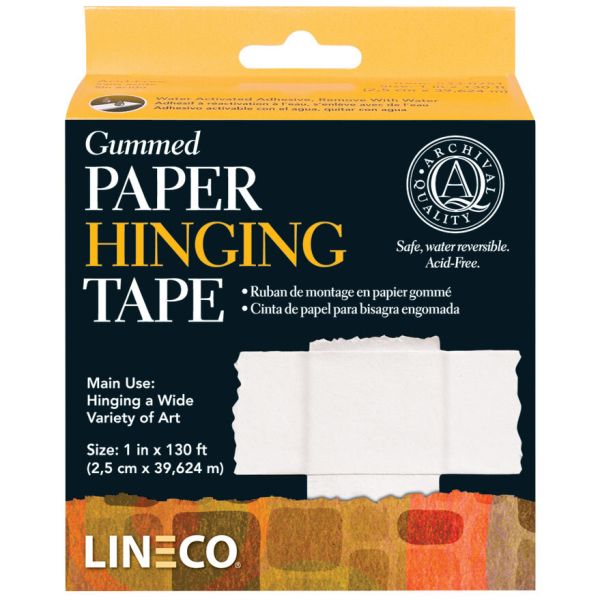 Lineco Gummed Paper Hinging Tape 2.5cmx39M