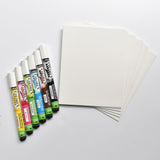 Pebeo Colorex Marker Set 6 + Hahnemuhle Pack