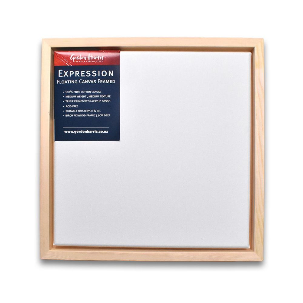 Expression Floating Canvas 12x12"