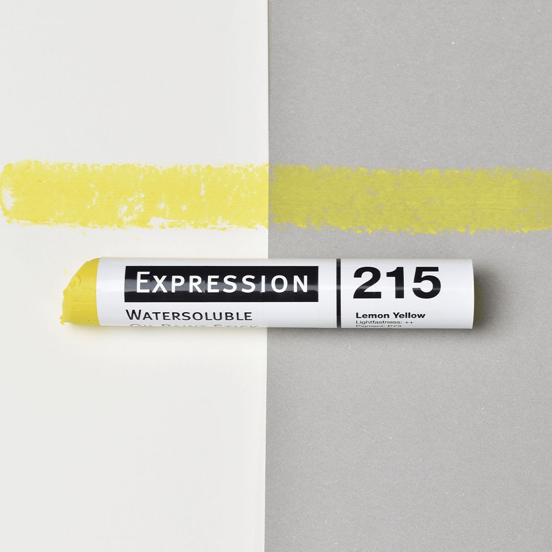 Expression Water Soluble Oil Paint Stick Lemon Yellow 37ml