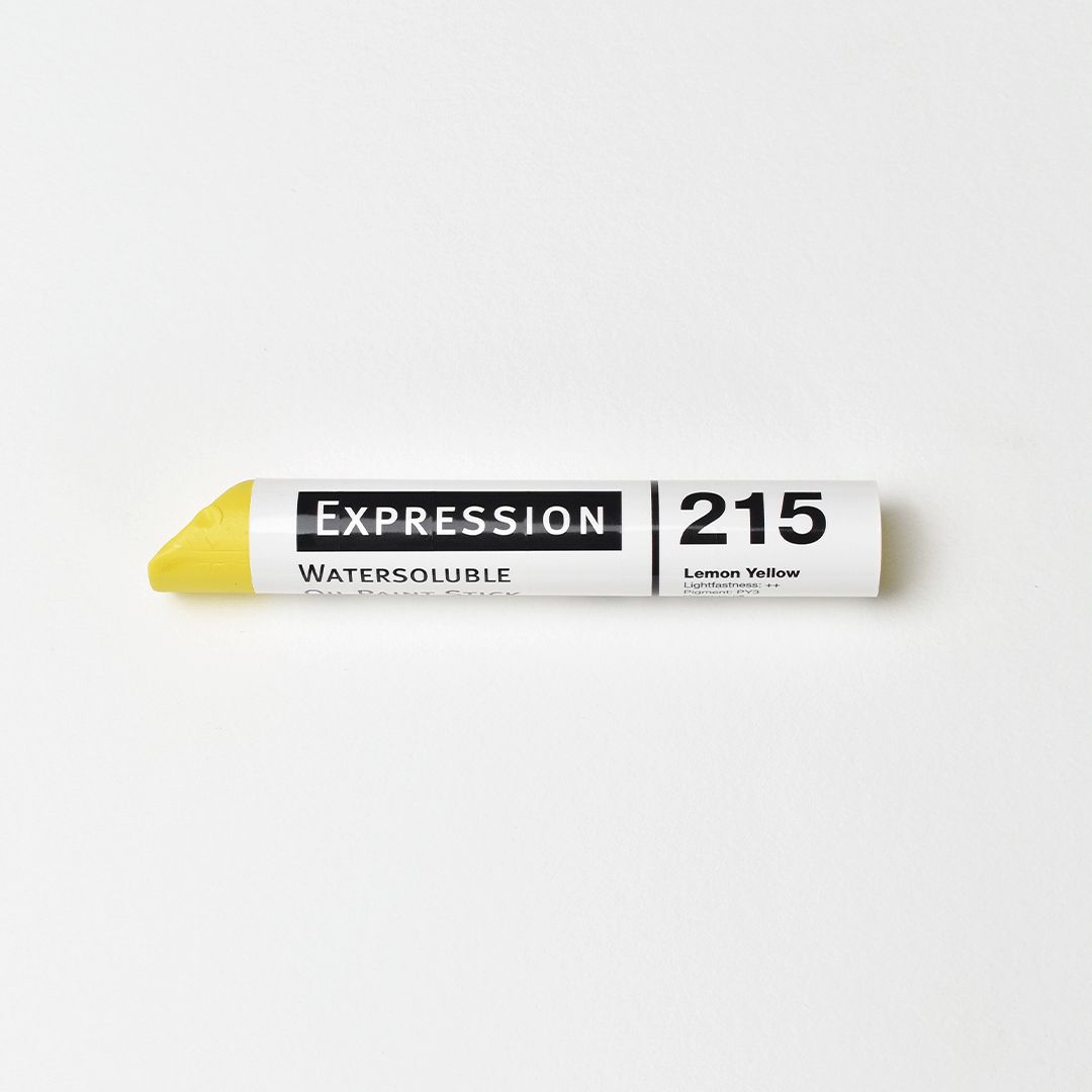 Expression Water Soluble Oil Paint Stick Lemon Yellow 37ml