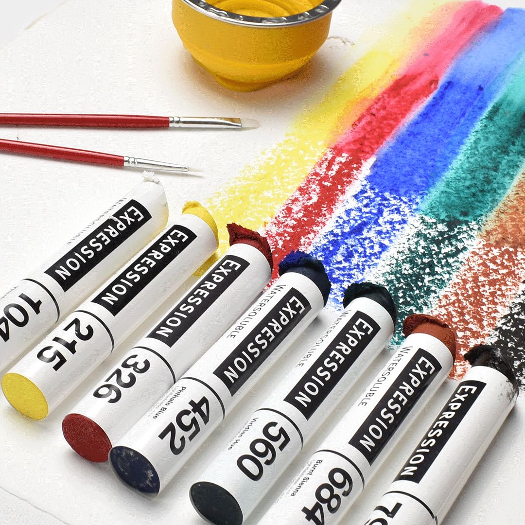 Expression Water Soluble Oil Paint Stick Lemon Yellow 37ml