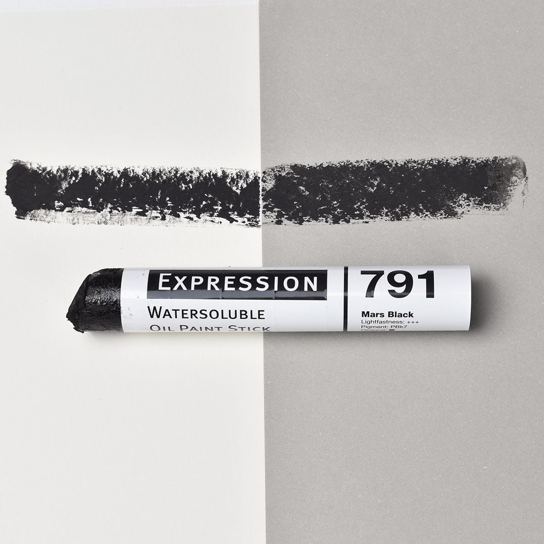 Expression Water Soluble Oil Paint Stick Mars Black 37ml