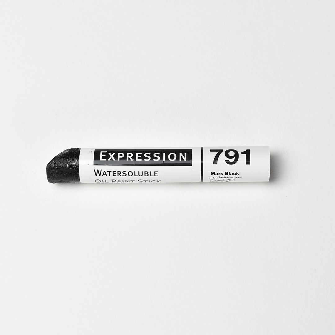 Expression Water Soluble Oil Paint Stick Mars Black 37ml