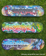 SKATEBOARD DECK ART BOARD