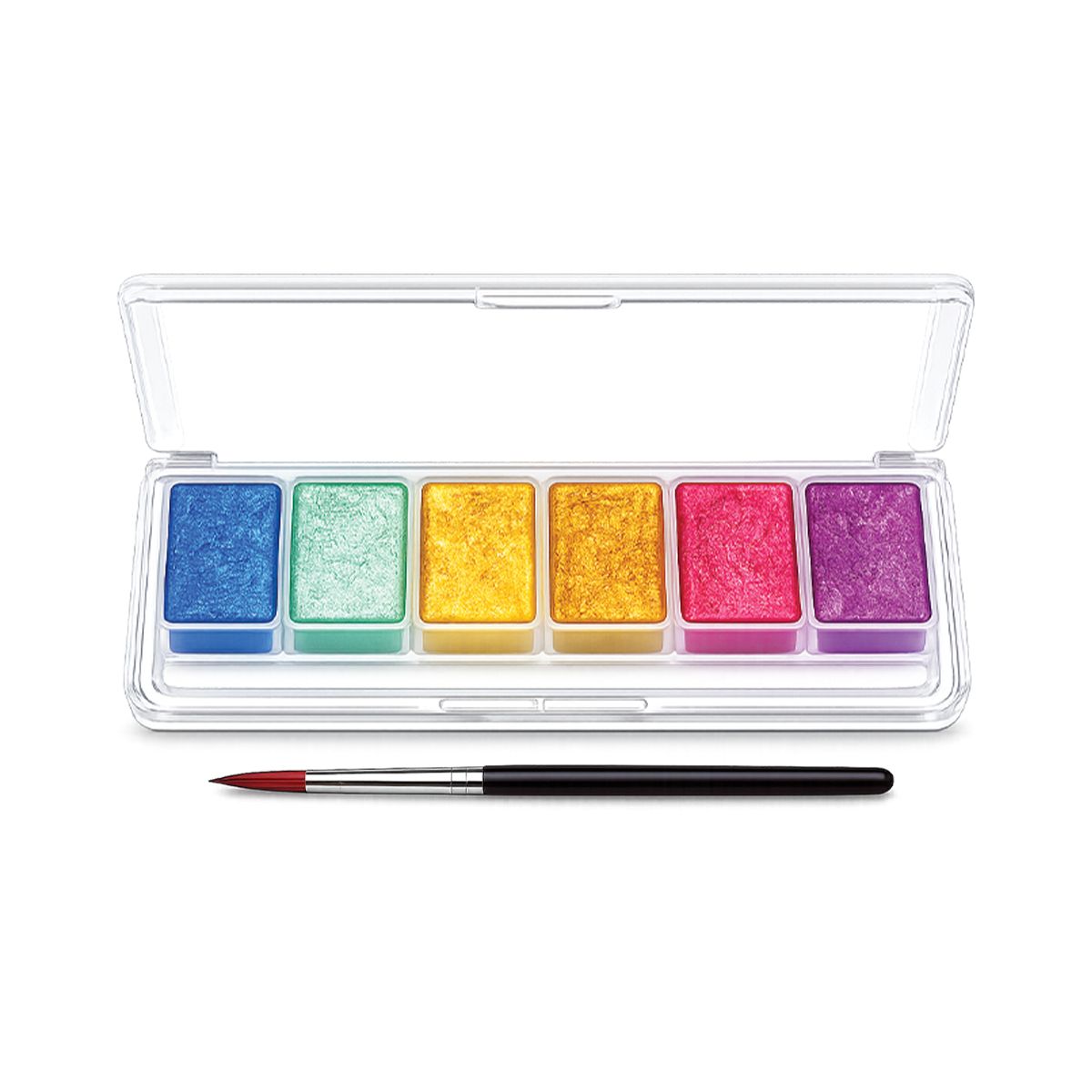 EXPRESSION WATERCOLOUR GLITTER + BRUSH SET