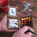 Expression Mini Watercolour Paint Wooden Box Set 16