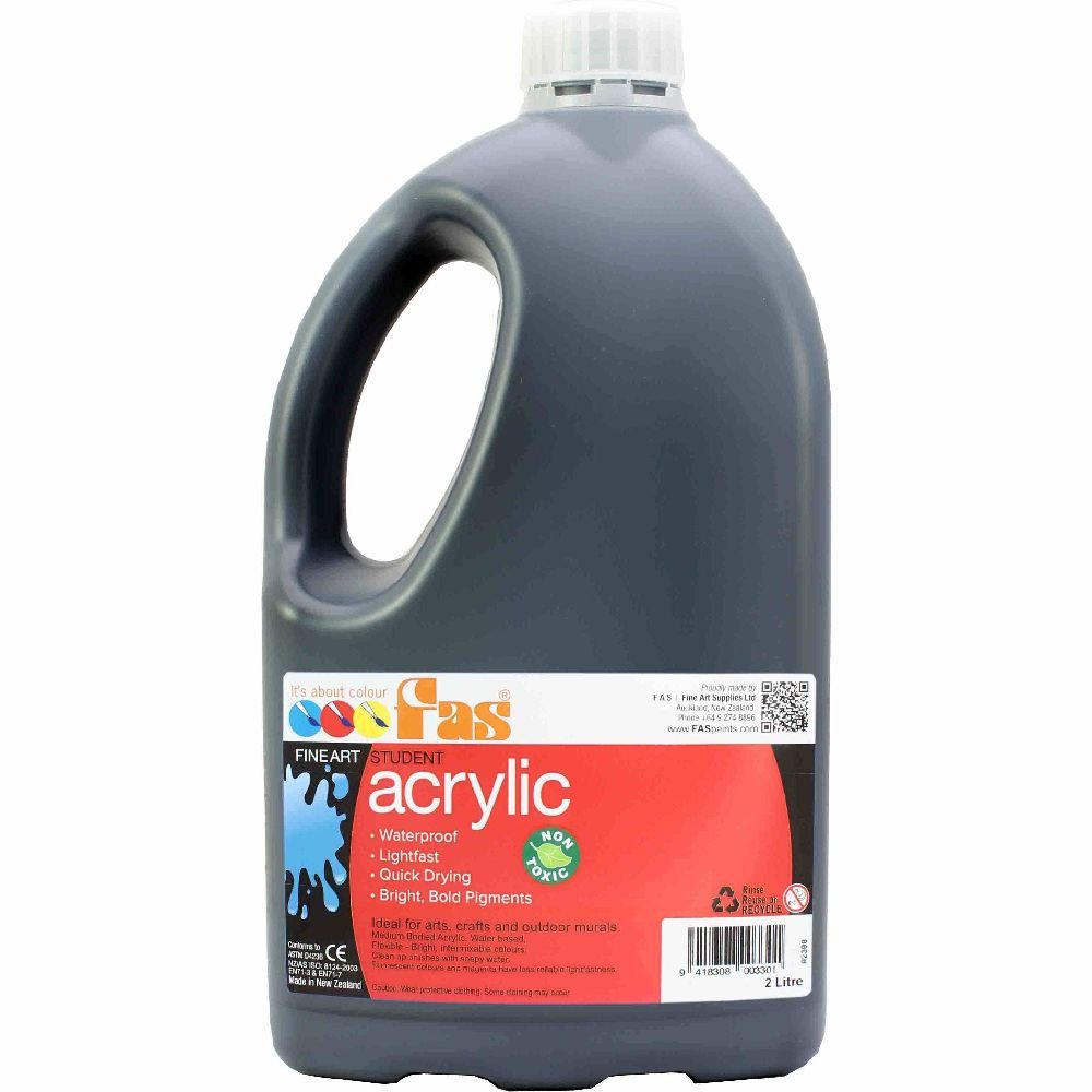 FAS STUDENT ACRYLIC BLACK