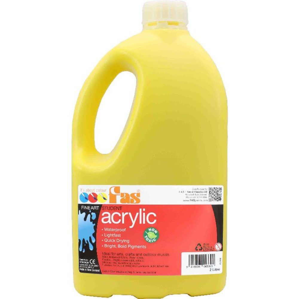 FAS STUDENT ACRYLIC COOL YELLOW