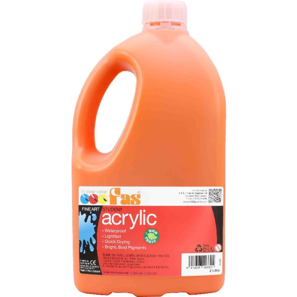 FAS STUDENT ACRYLIC ORANGE