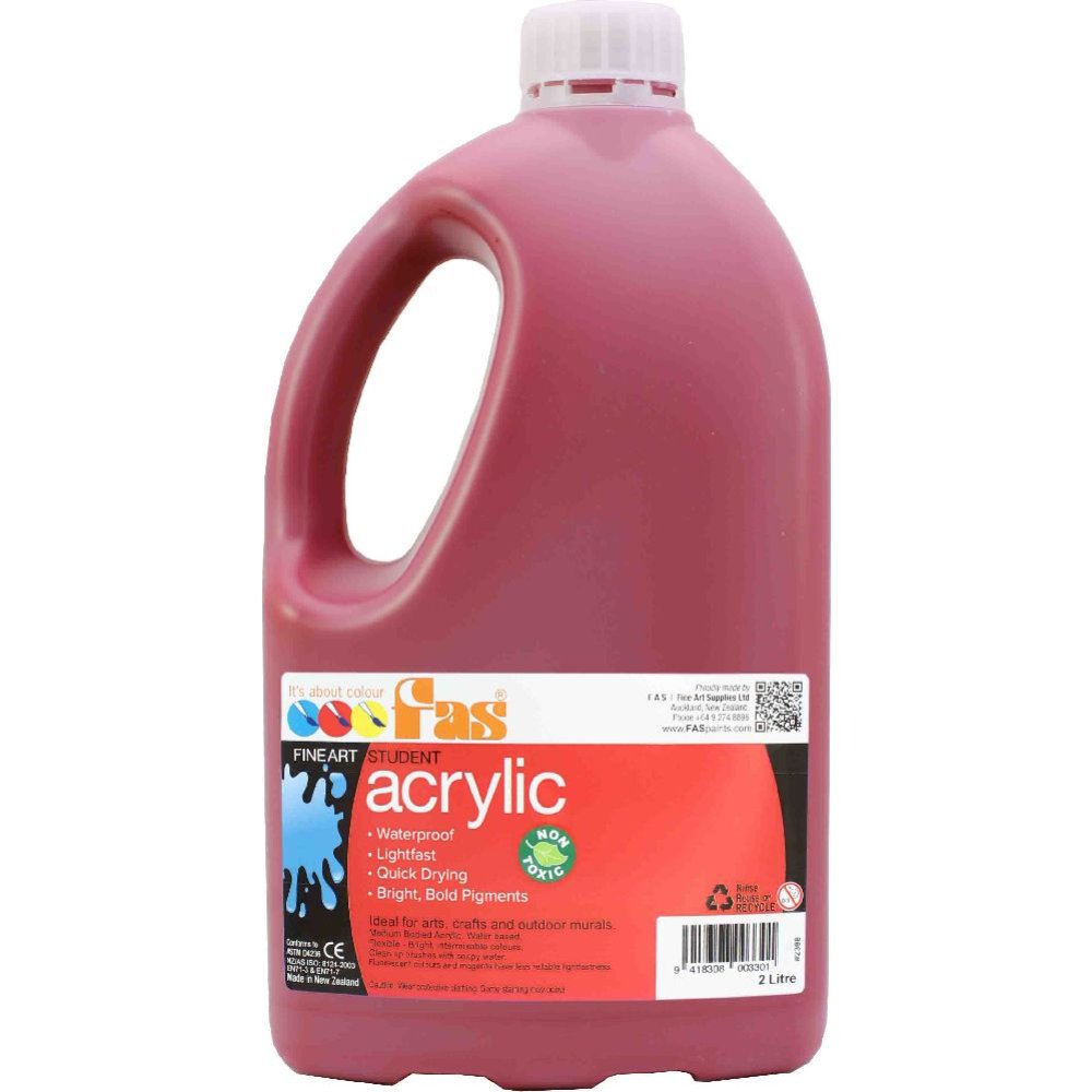 FAS STUDENT ACRYLIC COOL RED