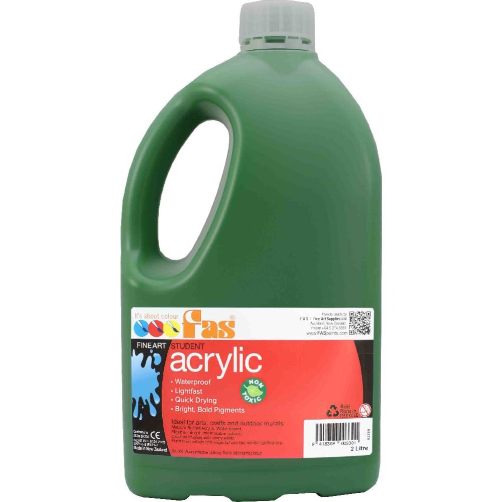 FAS STUDENT ACRYLIC GREEN DARK