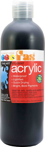 FAS STUDENT ACRYLIC BLACK