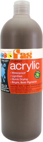 FAS STUDENT ACRYLIC BURNT UMBER
