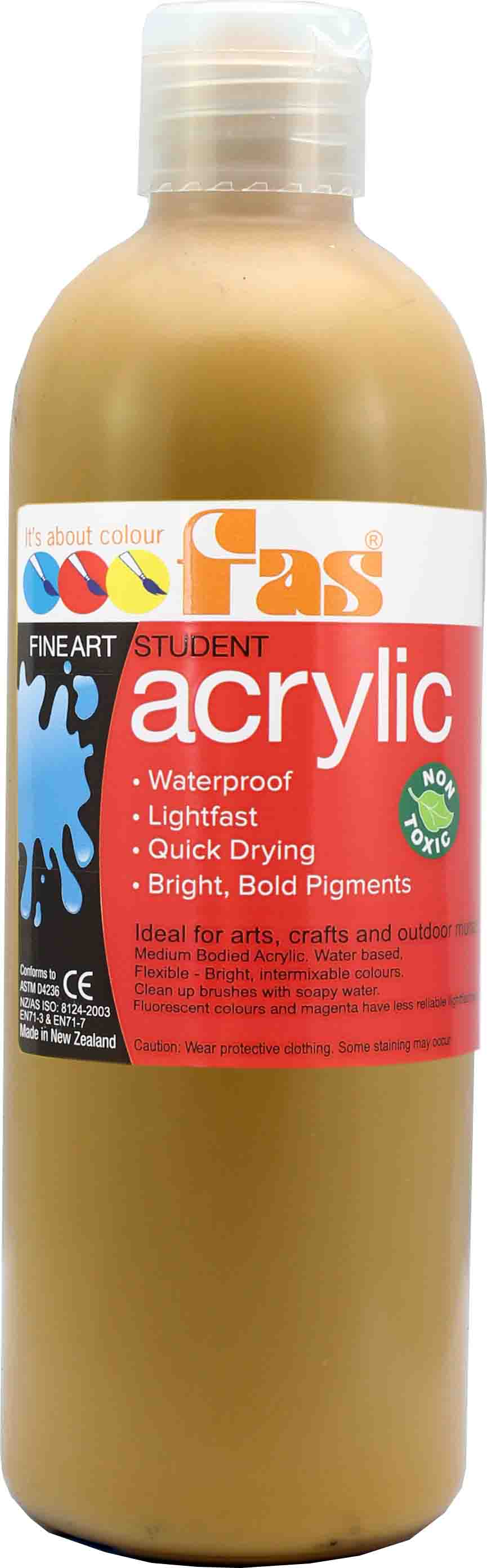 FAS STUDENT ACRYLIC RAW SIENNA