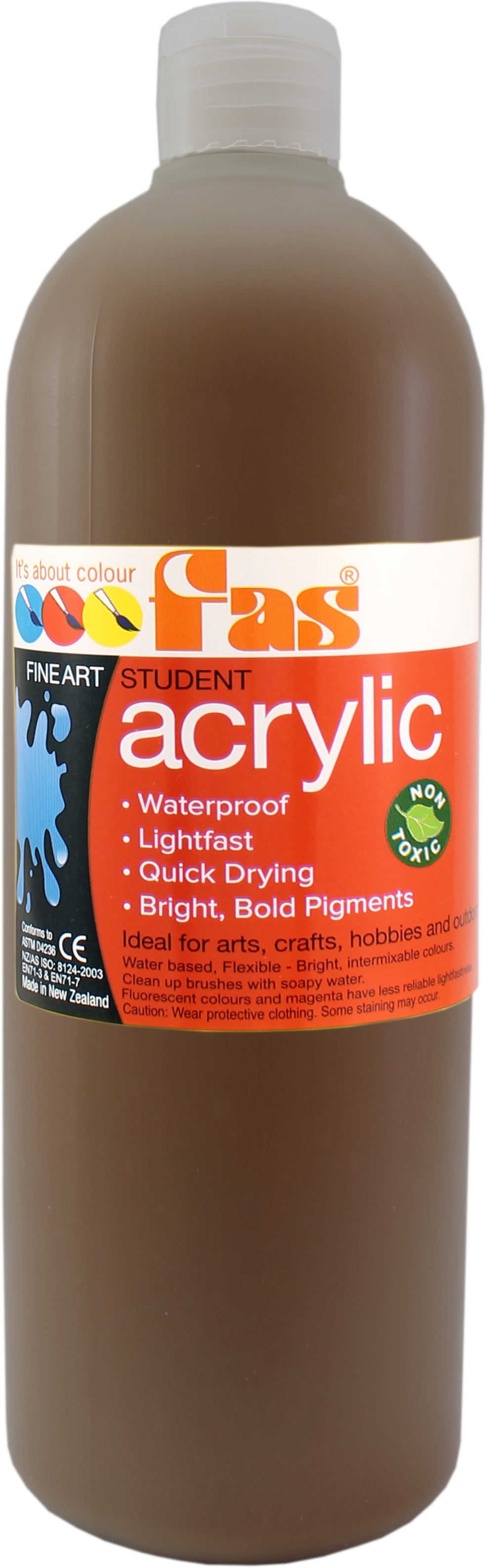 FAS STUDENT ACRYLIC RAW UMBER