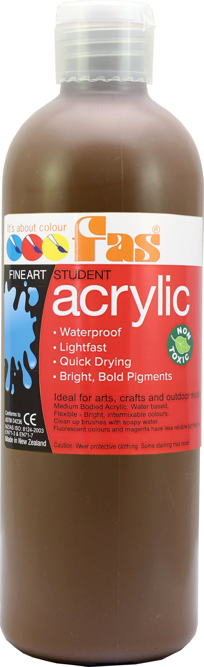FAS STUDENT ACRYLIC RAW UMBER