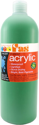 FAS STUDENT ACRYLIC GREEN DEEP