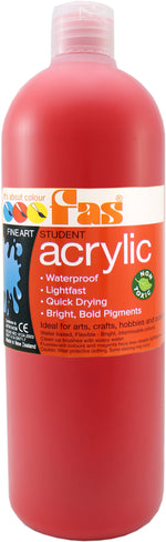 FAS STUDENT ACRYLIC WARM RED